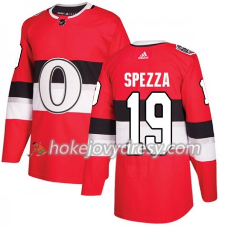 Pánské Hokejový Dres Ottawa Senators Jason Spezza 19 Červená 2017-2018 Adidas Classic Authentic